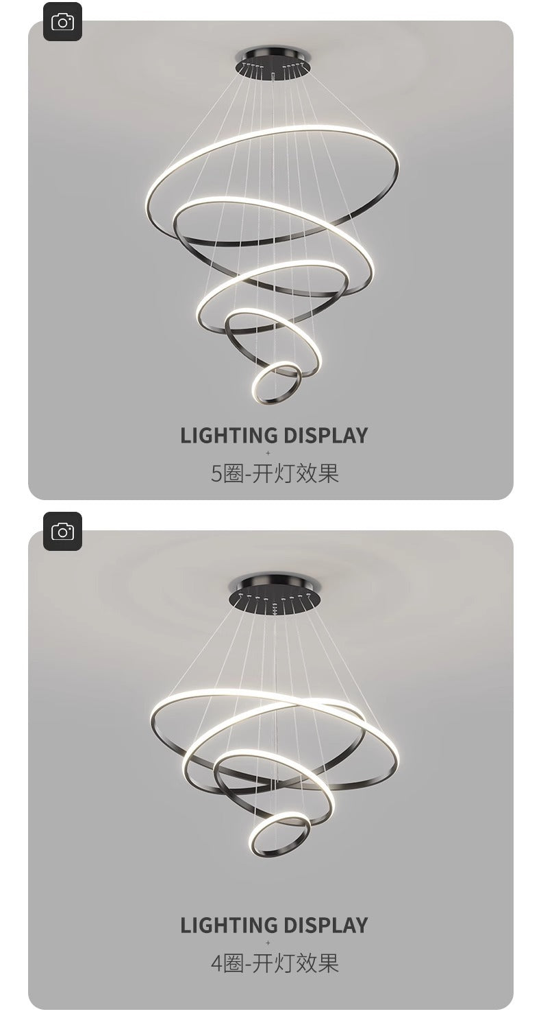Nordic Atmosphere Modern Minimalist Dining Room Pendant Light Luxury Living Room Pendant Light Study Home Bedroom Dining Room led Chandelier