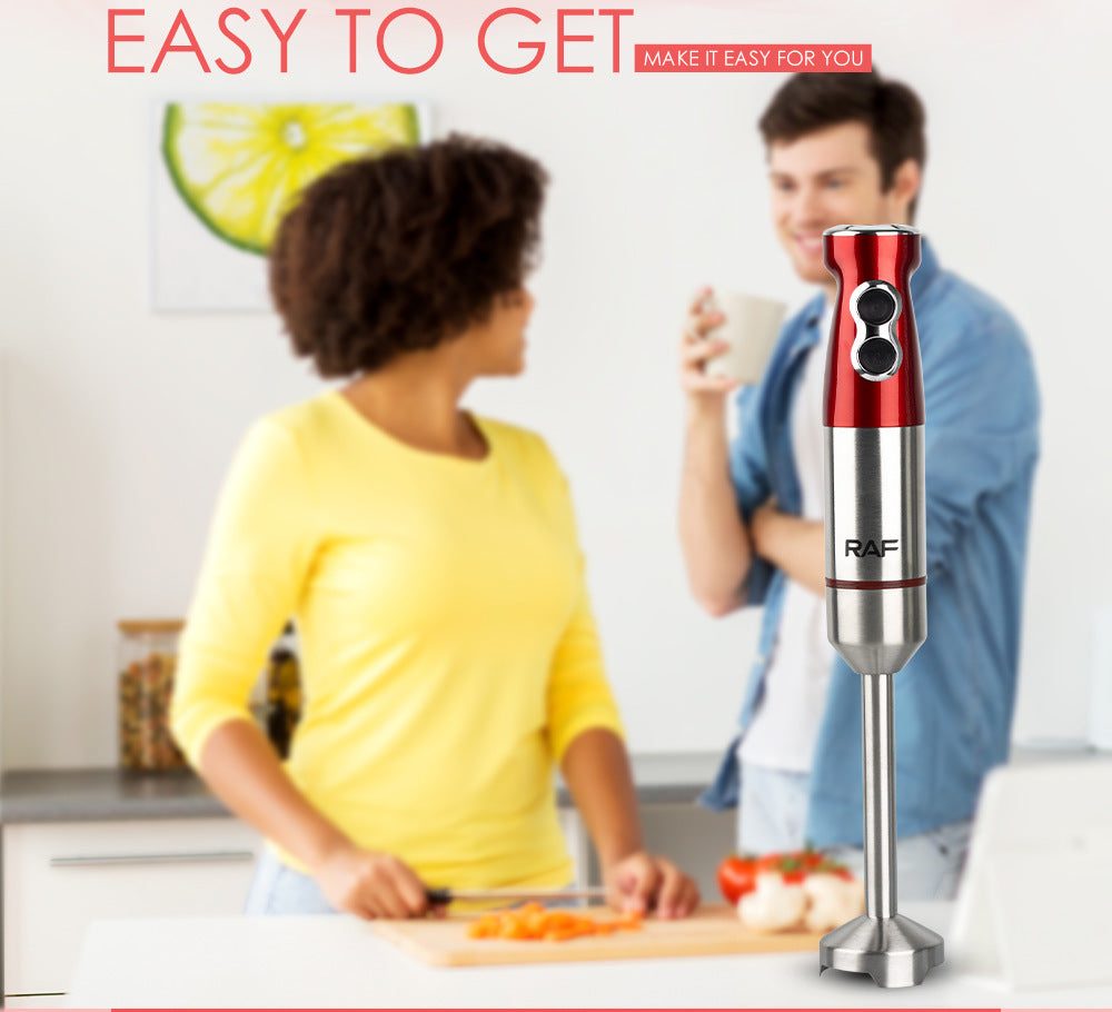 EU Standard Multifunctional Kitchen Handheld Ice Crusher Baby Food Electric Stirring Stick Food Processor Juicer