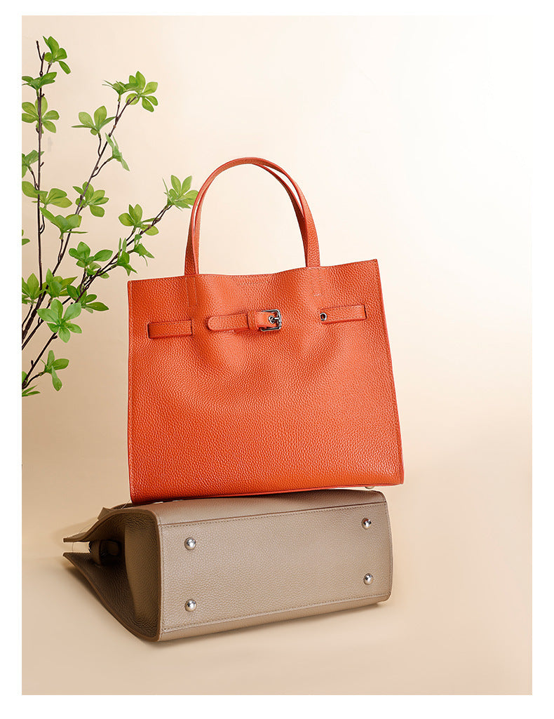 European and American Retro Dumpling Handbag Large Capacity Fashion Women's Bag Light Luxury High-end Kelly Bag Versatile Shoulder Bag for Women