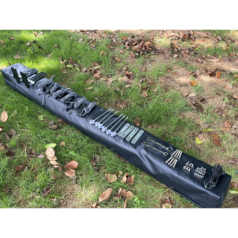 360Boneless Fan-Shaped Car Side Tent Camping Extra Large Car Side Tent Outdoor Road Trip Car-Mounted Canopy Tent