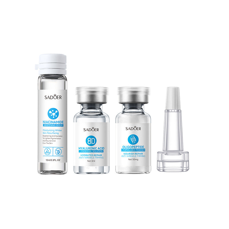 Cross-border Freeze-Dried Powder Combination Hydrating Moisturizing Skin Rejuvenation Nourishing Skin Freeze-Dried Powder Set Export Manufacturer Wholesale