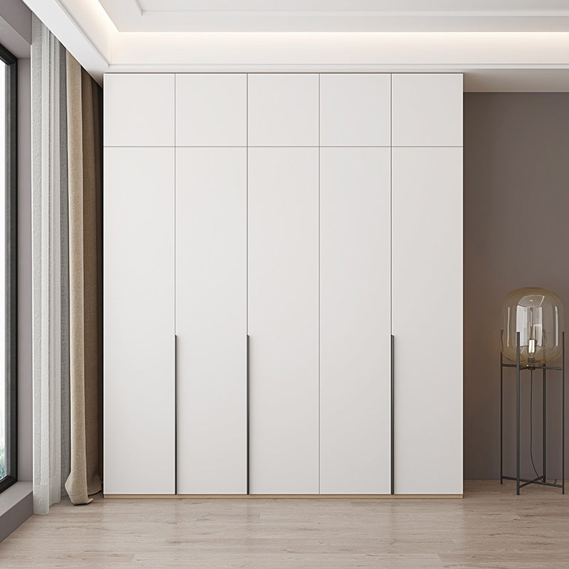 One-door-to-ceiling Bedroom Wardrobe2.5-3Wardrobe for Home Use, Two or Four Doors, Large Capacity, Hanging Clothes Area, Multi-Wardrobe