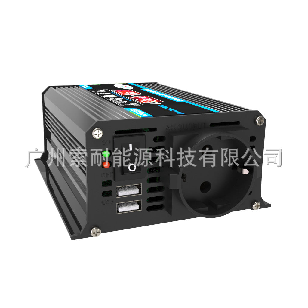 Vehicle Inverter300W 12V Turn110V 220V Dual Voltage Display E-commerce Export inverter