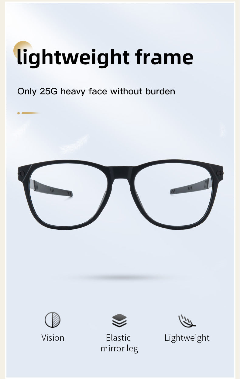 New Oval Sports Glasses Cycling Eyewear Frame for Men and Women Square Round Glasses