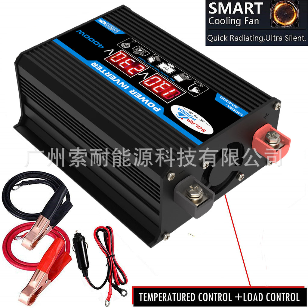 Car Converter Inverter300W Automotive Small DC Electrical Appliances12V Transfer Communication110V/220V Double USB Mouth