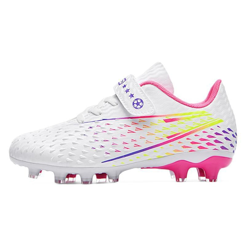 2025New Football Shoes for Men and Women, Medium and Large Children, Students, Long Spike Training Shoes, Youth Grass and Artificial Grass Field Sports