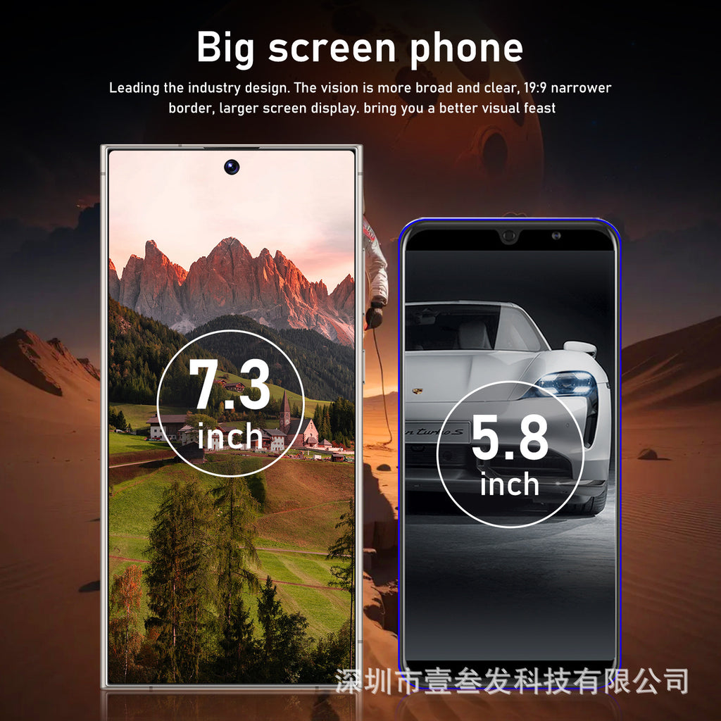 New S25 Ultra Smartphone12+512 High-end7.3Inch Large Screen Factory5G Mobile Phone
