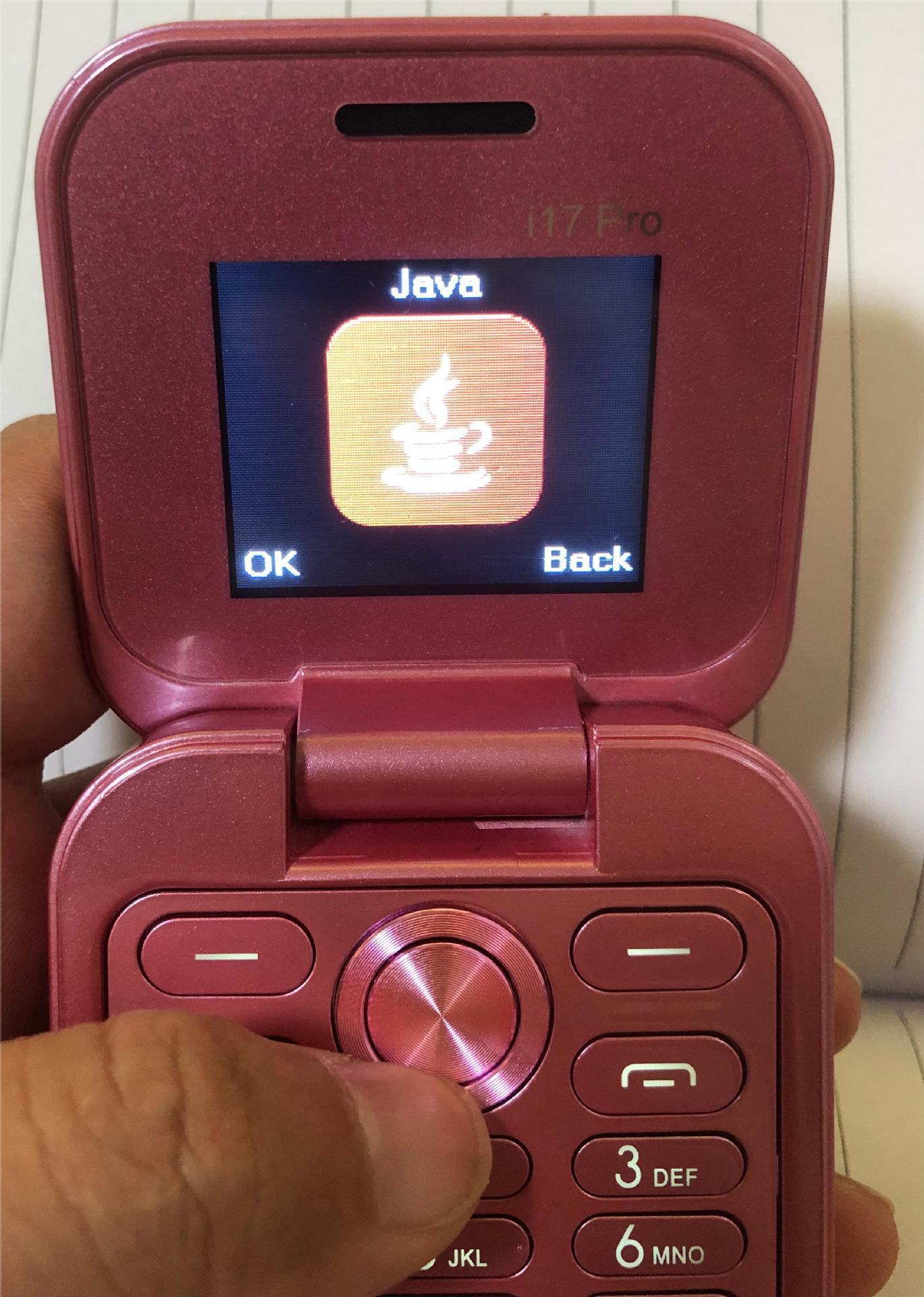 i17 mini Dual Card2G Non-Smartphone Flip Phone with Buttons for Elderly i16 pro