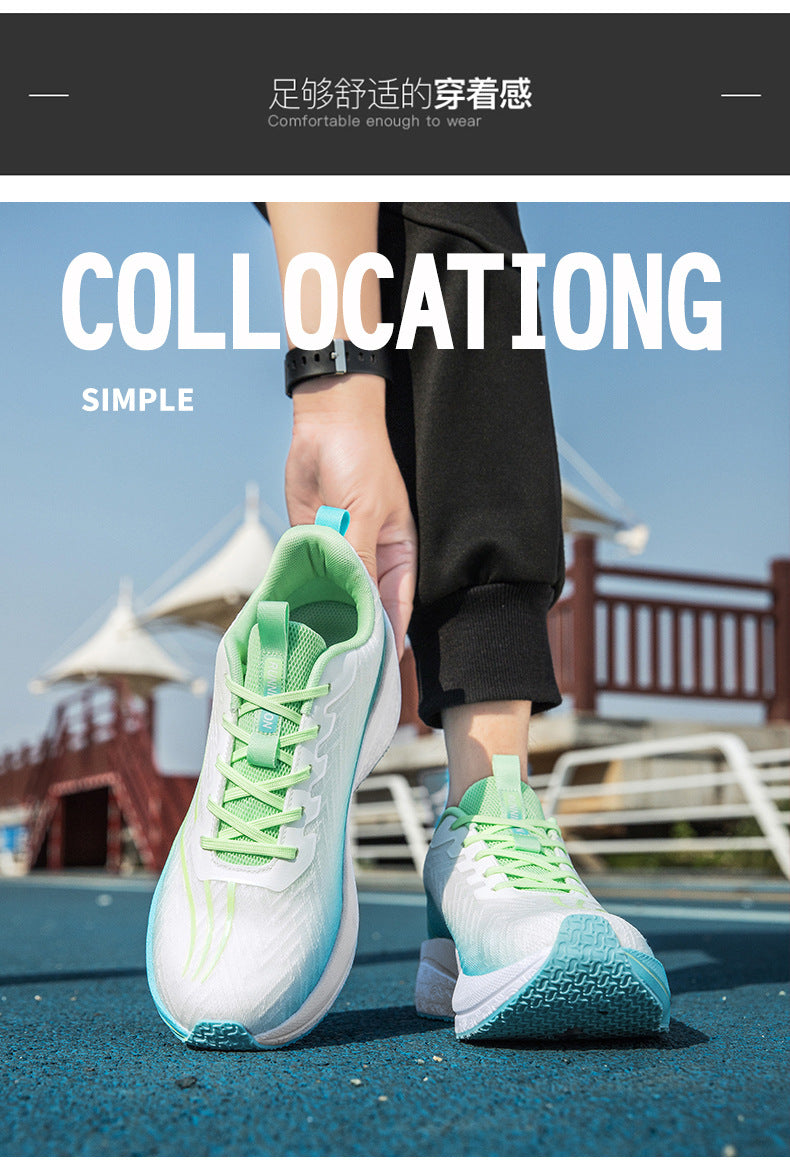 Red Rabbit9PRO New Breathable Mesh Ultra-Light Comfortable Running Shoes Anti-Slip Wear-Resistant Rebound Cushioning Youth Sports Shoes