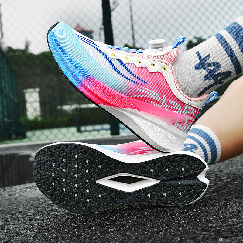 New Chitu Professional Training Running Shoes for Men, Shock Absorption, Racing Carbon Plate Shoes, Couple Style, Non-Slip, Wear-Resistant Sports Shoes