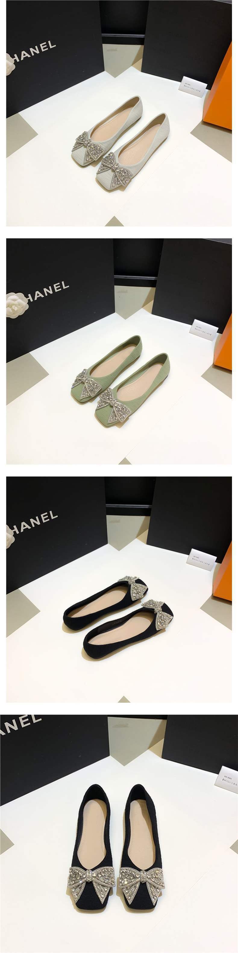 Women's Summer Square Toe Flats2025New Style Loafers Flat Shallow Soft Leather Shoes Internet Celebrity Versatile Gentle Shoes