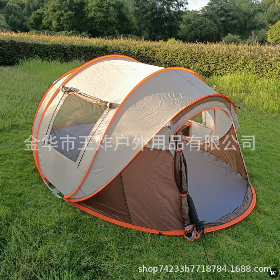 Automatic Hand Throw Quick Open Tent Indoor Children's Tent Camping Windproof Rainproof Sunproof Tent