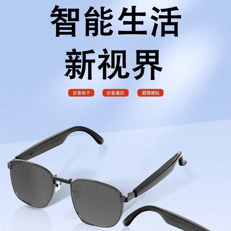 Source Manufacturer ai Smart Glasses Translation Bluetooth Call Lightweight Battery Life Wearable Device Dropshipping