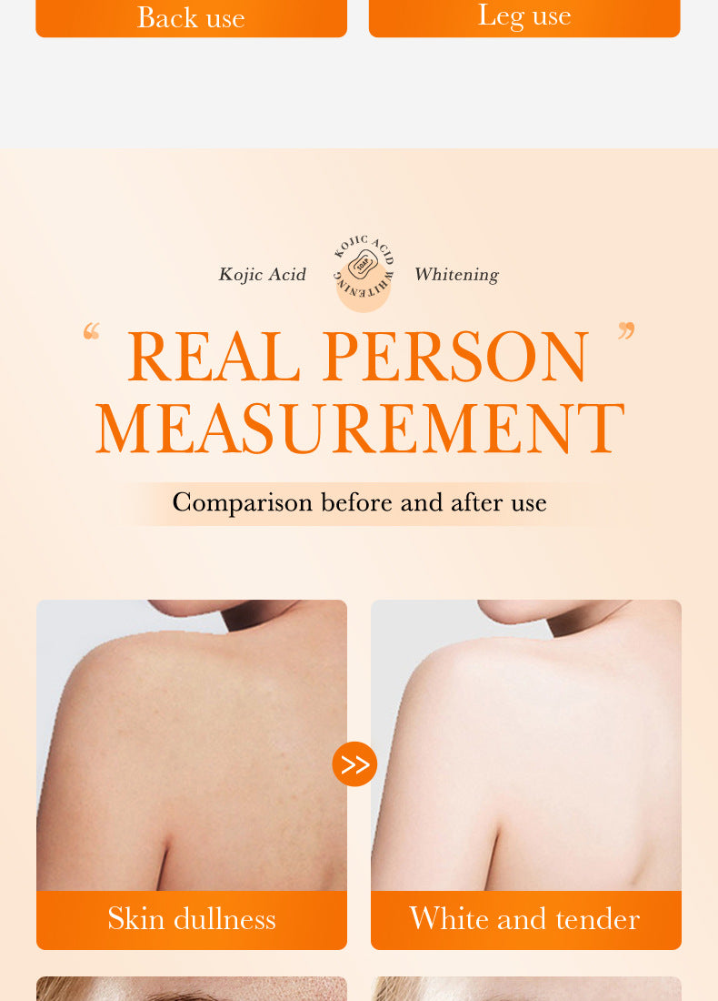 Full English Kojic Acid Whitening Soap100g SADOER Clean Bathing Facial Soap Handmade Soap  Wholesale