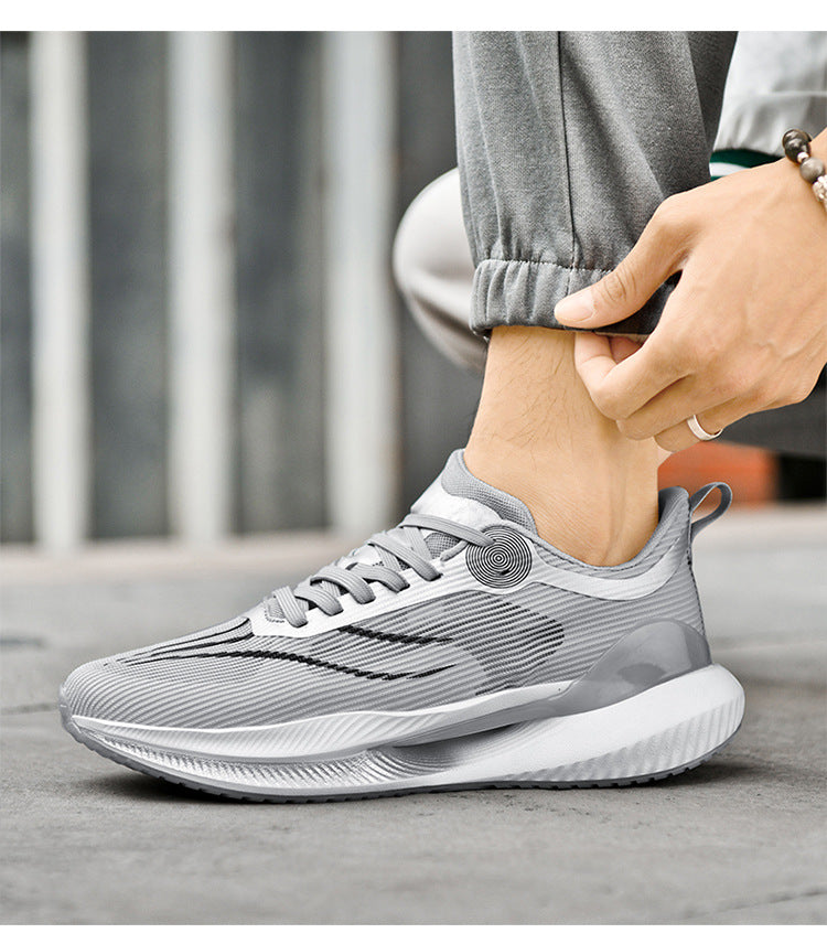 Sports Shoes2025Summer new men's shoes breathable mesh shoes soft sole lightweight running shoes shock-absorbing sports shoes