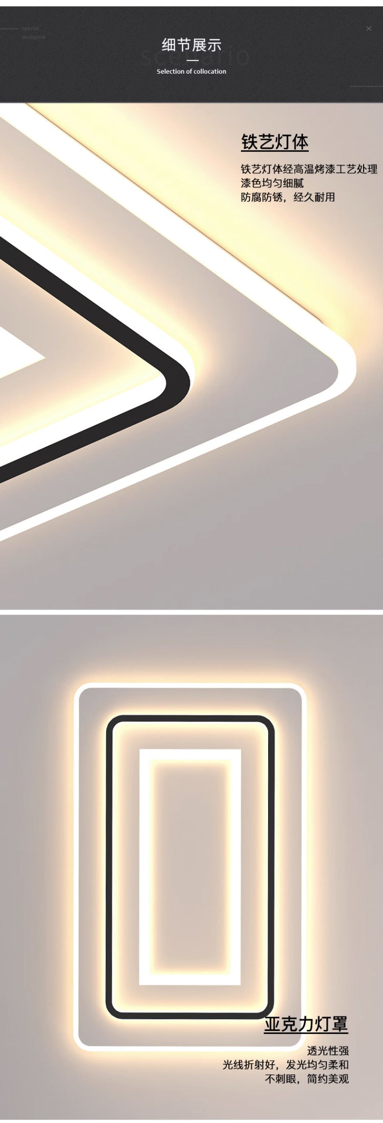 Ultra-Thin led Ceiling Light Nordic Living Room Lighting Home Simple Modern Kitchen Balcony Room Bedroom Light Wholesale