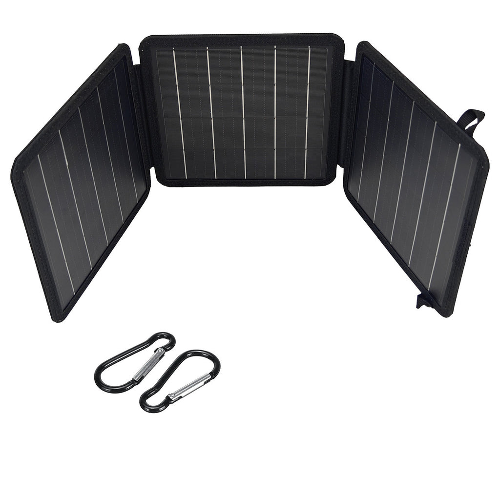 Factory Direct Sale 15W Monocrystalline 70% off Pack Dual Output Port Outdoor Portable Emergency Solar Charging Panel Waterproof Durable