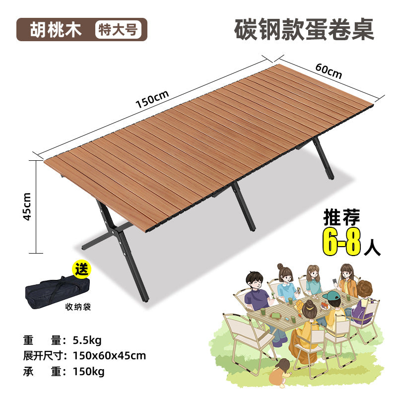 Outdoor Folding Table and Chair Reinforced Kermit Chair