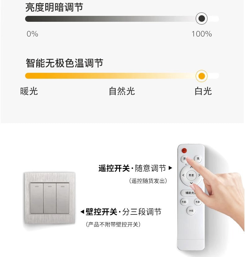 LED Ceiling Bedroom Light Internet Celebrity Light Luxury Living Room Light Simple Modern Elegant Room Study Dining Room Balcony Lighting