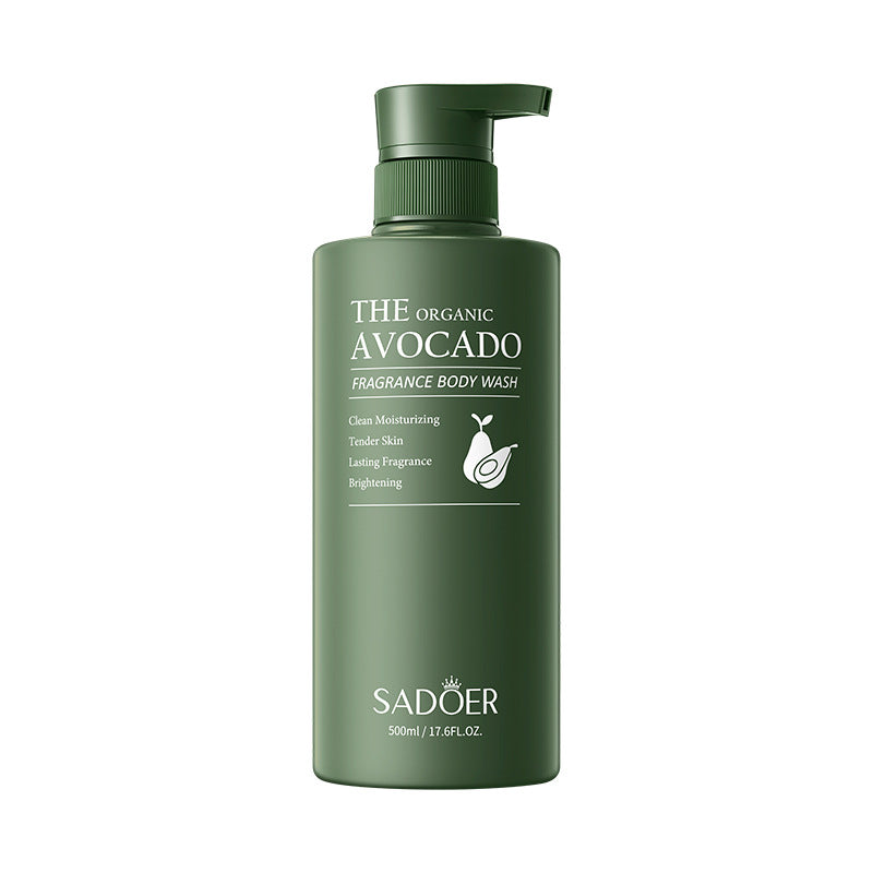 Avocado Fragrance Shower Gel SADOER Skin Rejuvenation Cleansing Body Wash Cross-Border Wholesale
