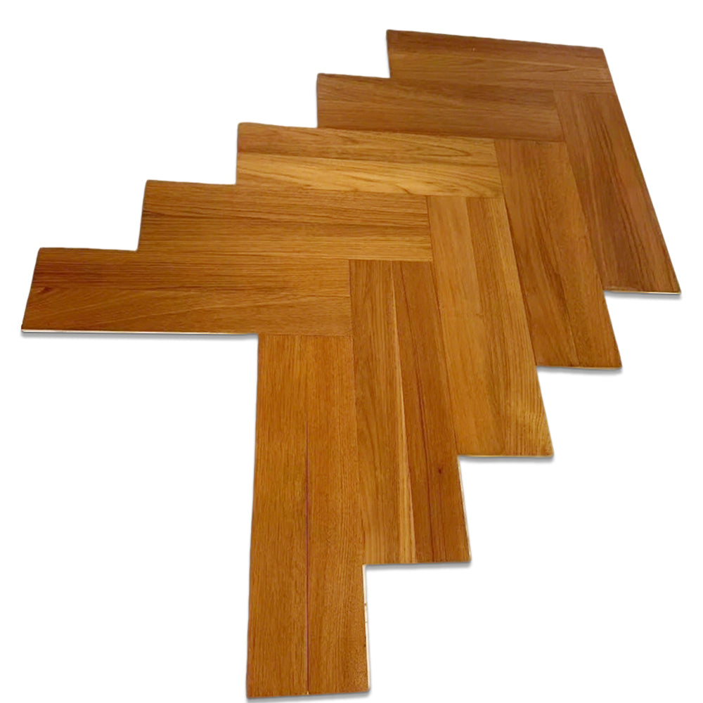 Custom ENF Certified AB Grade Solid Wood Teak Click Lock Multilayer Engineered Wood Flooring for Outdoor & Park Use