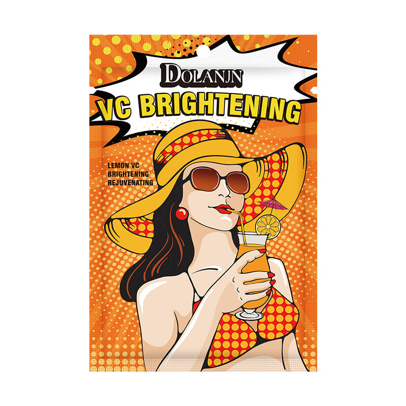 Cartoon Animal Mask Wholesale Full Single Piece Pack Firming Hydrating Moisturizing Brightening