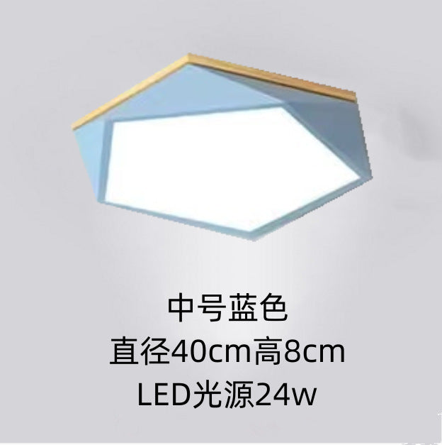 Nordic Bedroom Lamp Simple Modern Creative Macaron led Ceiling lamp for master bedroom, children's lamp, bedroom lamp
