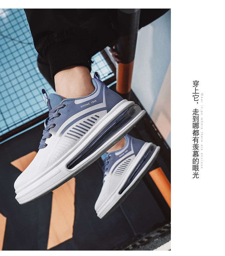 plus Size2025Spring New Comfortable Sports Shoes Casual Running Shoes Cushioned Lightweight Breathable Shock Absorption Trendy Shoes