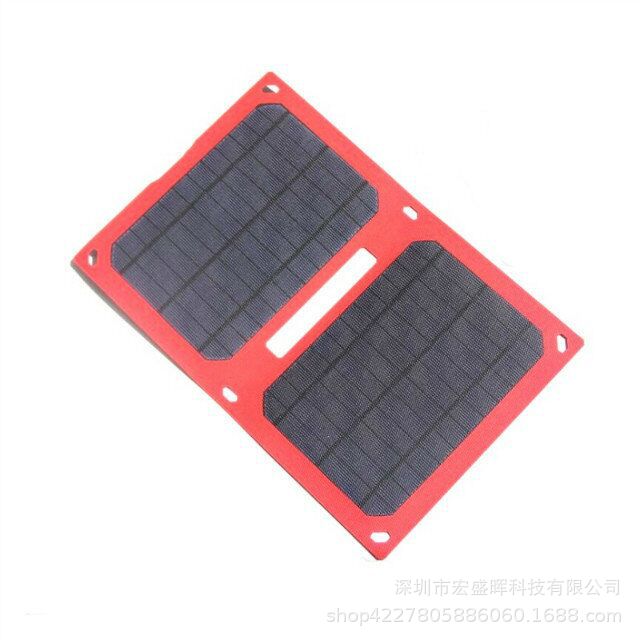 10W Outdoor ETFE Solar Folding Charging Bag Portable Mobile Phone Charger Integrated Laminated Folding Bag