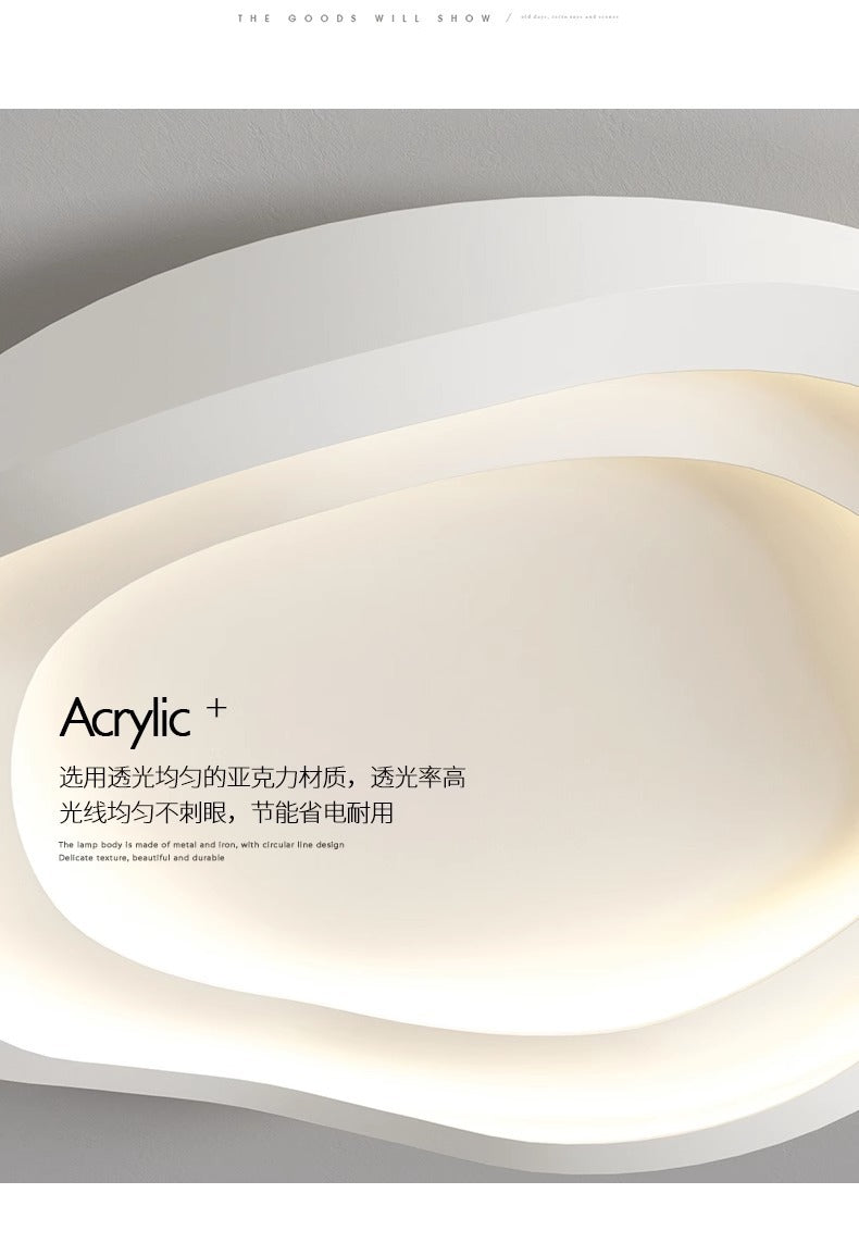 Lamp in the living room LED Creative Internet Celebrity New Style Lighting Modern Minimalist Bedroom Lamp2025Full Spectrum Eye Protection Ceiling Light