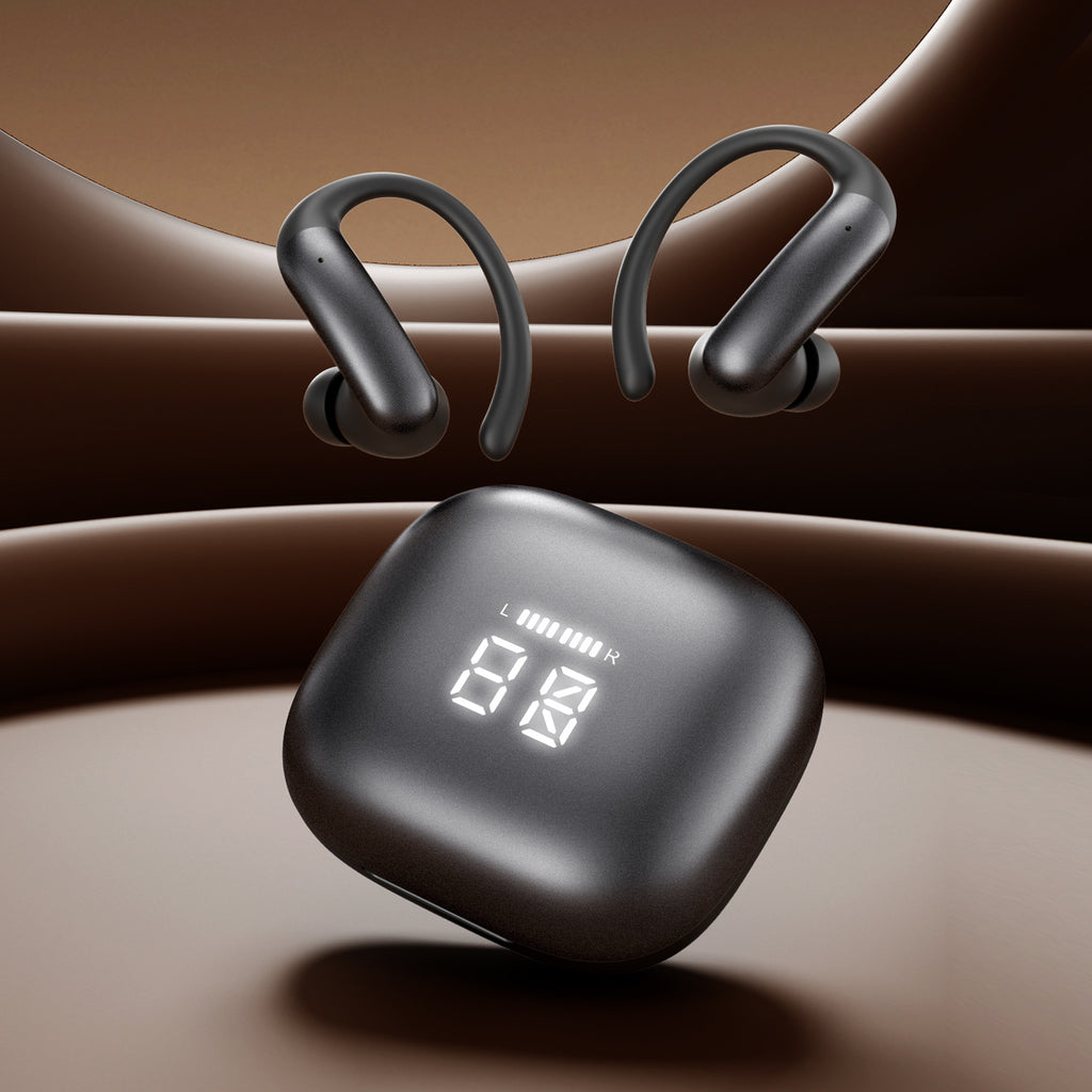 New M145Long Battery Life Ear-Hook and In-Ear Headphones Private Model Low Latency Wireless Bluetooth Earphones