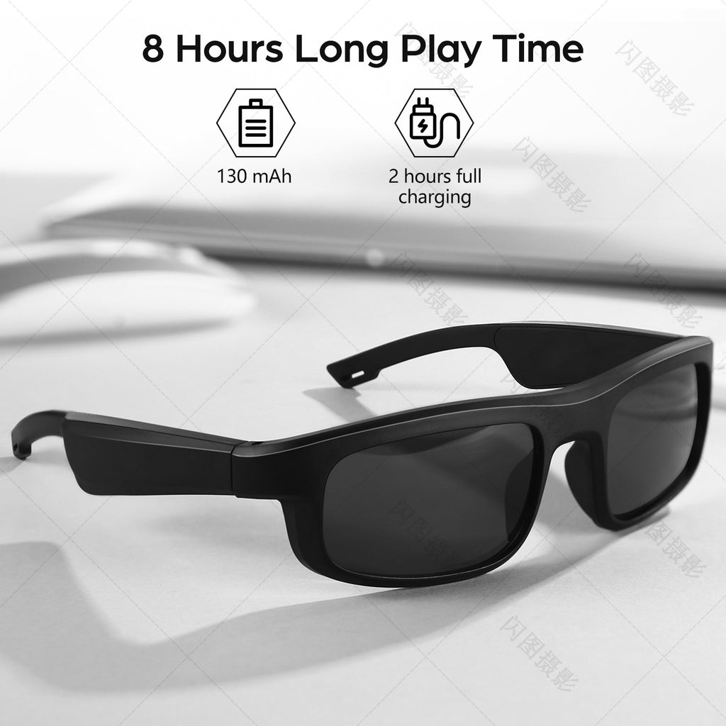 M8PRO Bluetooth smart glasses for driving hands-free calls multifunctional outdoor cycling windproof goggles