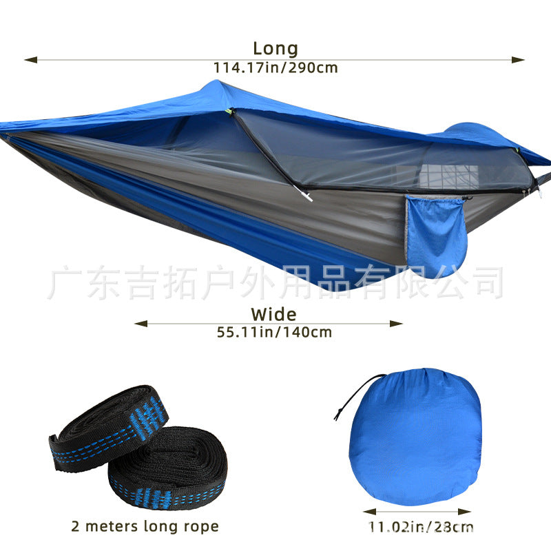 Outdoor Mosquito-Proof Portable Swing Outdoor Hammock Sunshade Wholesale290*140cm