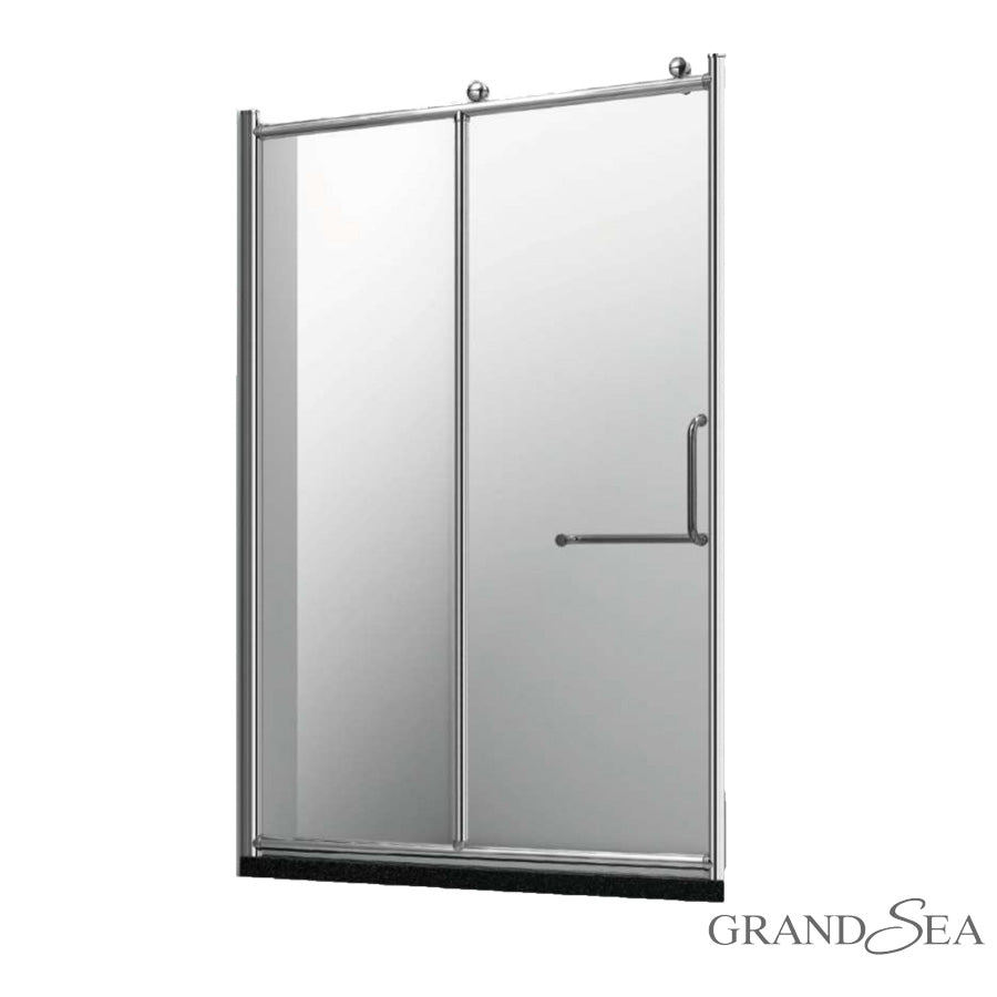 Foshan Manufacture 8mm Thickness Tempered Sliding Glass Shower Partition Door