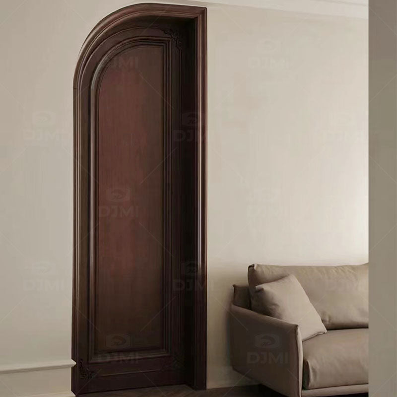 DJMI High Quality Customized Design Solid Wood Door for Entrance Door From China Manufacture Supplier