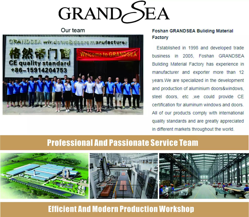 Grandsea Custom Aluminum Frame Slide Bathroom Glass Shower Door Portable Shower Room