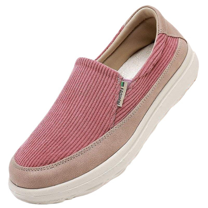 Old North Cloth Shoes Spring and Autumn Canvas Shoes Soft Sole Women's Casual Shoes for Mothers Middle-aged and Elderly Non-slip Breathable Slip-on Shoes