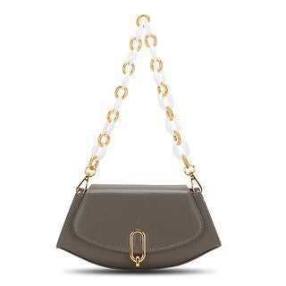 Women's Bag Korean Version Trendy Fashion New Style Personality Crossbody Bag Elegant Diamond Chain Simple Versatile Shoulder Bag
