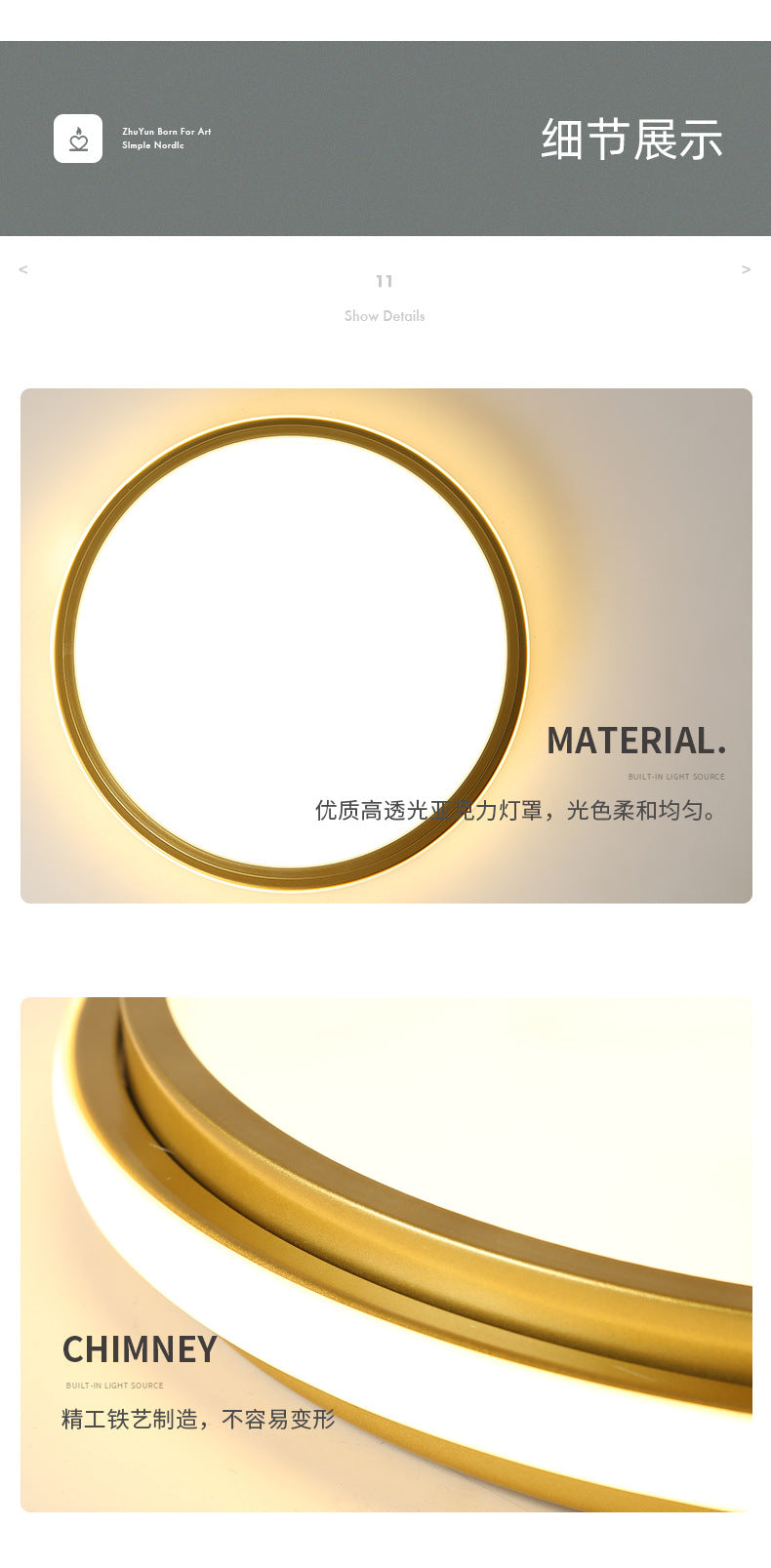 led Ceiling Lamp Master Bedroom Lamp Cozy Modern Minimalist Children's Room Lamp Creative Personality Room Lamp Ceiling Light Fixture