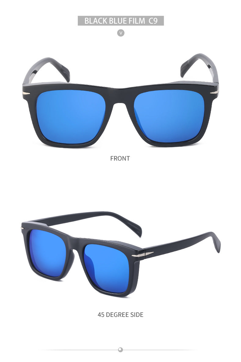 Square Frame Sunglasses for Women High-End European and American Style Internet Celebrity Same Style Mountaineering Sunglasses for Men Trendy shades Wholesale Eyewear