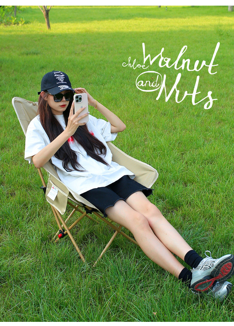 Three-position Adjustable Moon Chair51x46x91