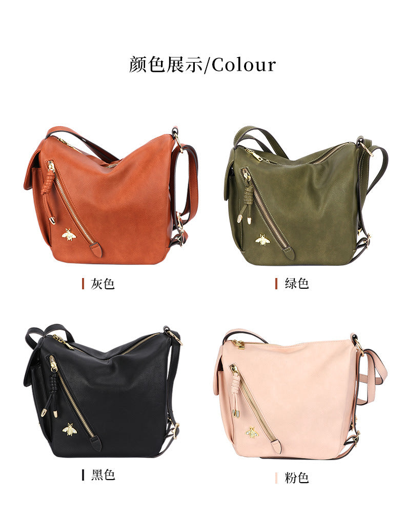 Women's Bag Trendy Fashion New Underarm Bag Large Capacity Commuter Bag European and American Retro Style Elegant Crossbody Bag for Women