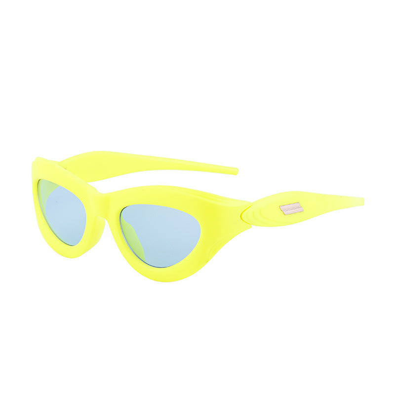 European and American Millennium Y2K Cat Eye Sunglasses Women's Cycling Windproof Sunglasses Women's Glasses Wholesale sunglasses