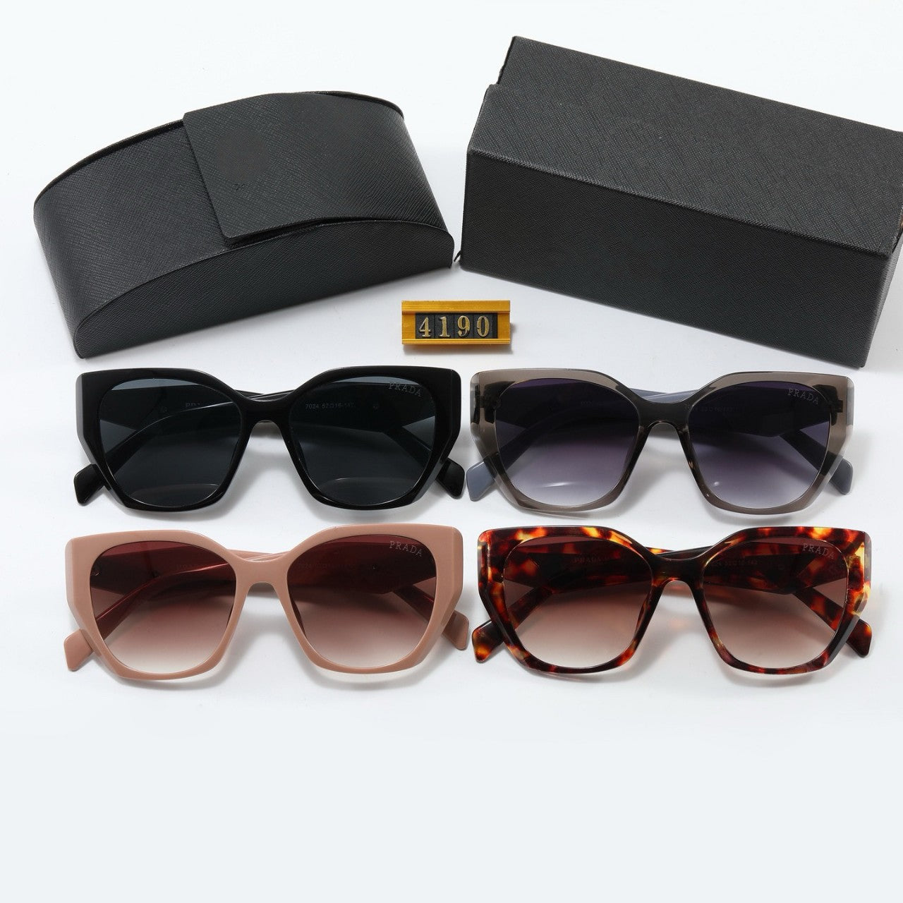 New P Home Casual Anti-UV Sunglasses Women Oval Large Frame Glasses Hot Style Sunglasses Men Luxury