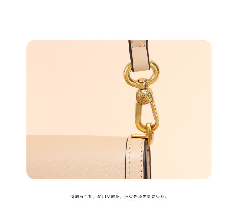 Women's Bag Spring and Autumn New Trendy Fashionable Unique Shoulder Bag Elegant Niche Versatile Simple Crossbody Bag for Women