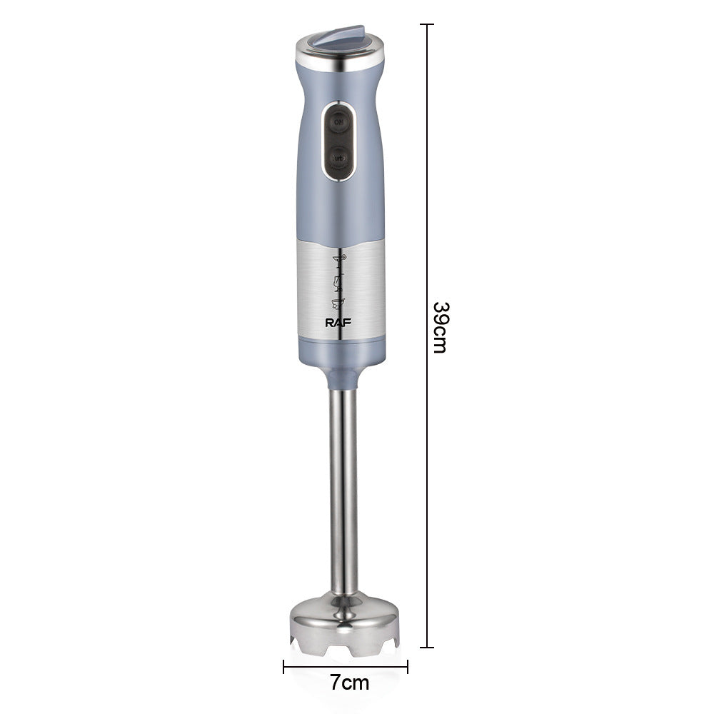 RAF EU Standard Portable Household Food Blender Handheld Electric Stainless Steel Cooking Stick Mixer355