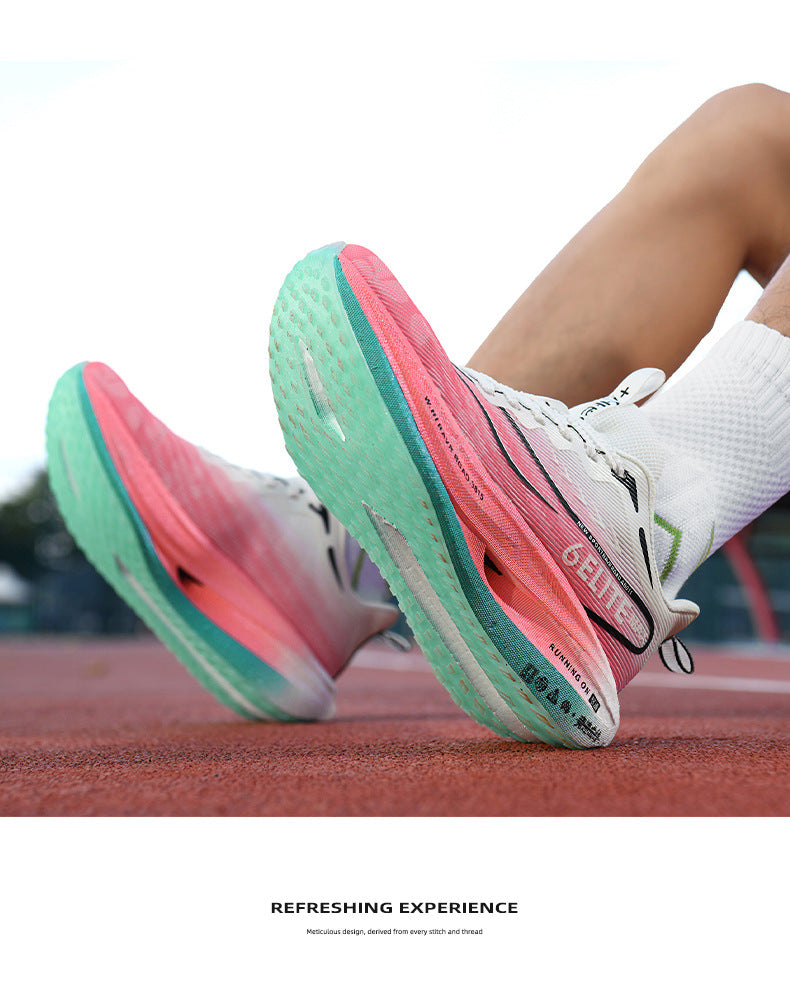 Feiteng6pro Popcorn Carbon Plate Youth Racing Running Shoes2025New casual comfortable breathable sneakers