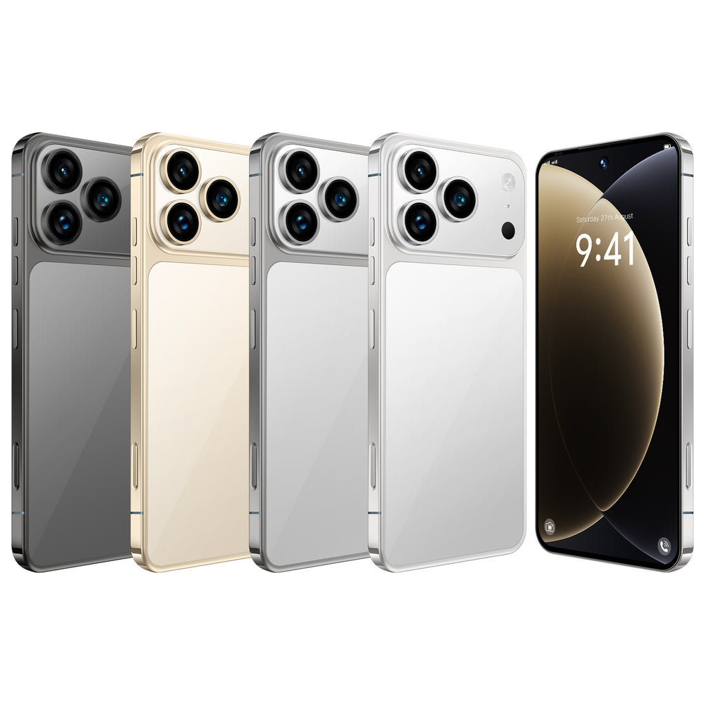 Hot Sale i17 Pro Max Android Smartphone16+1T Factory Direct Sales Mobile Phones