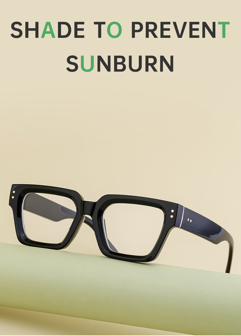 2025New European and American Fashion Square Frame Glasses for Women, Can Be Paired with Prescription or Non-Prescription Lenses, Men's Optical Frames Wholesale