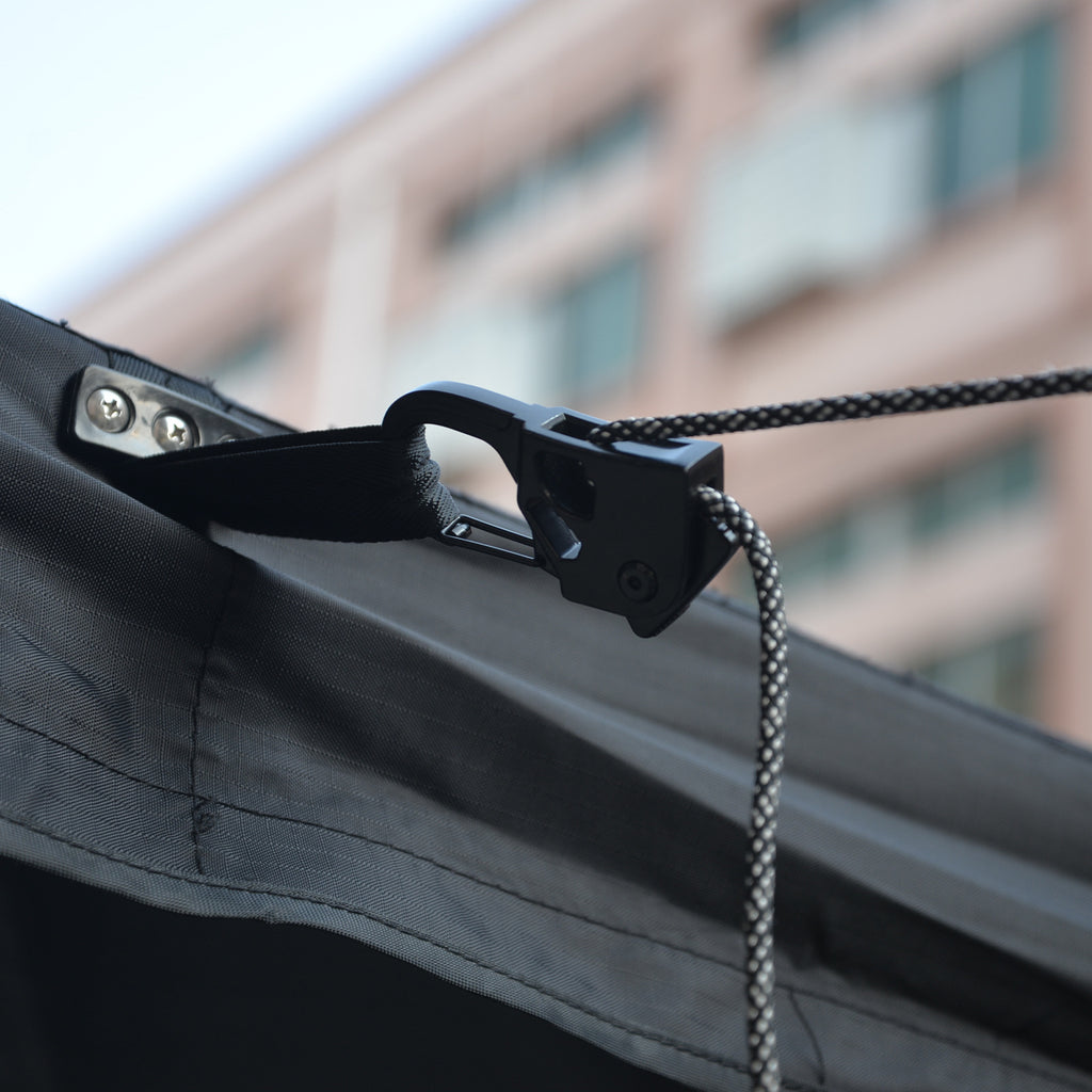 New360Full Lamp Boneless Fan-Shaped Car Side Tent Camping Large Space Outdoor Waterproof Camping Car Tent